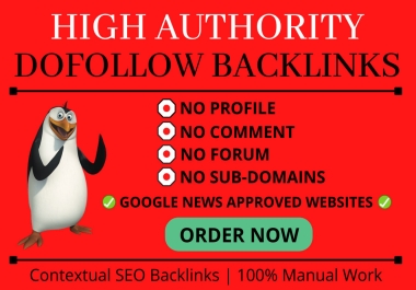 Build 400 SEO backlinks via high authority dofollow link building method
