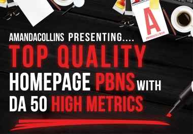 10 TOP QUALITY HOMEPAGE PBNS WITH DA 50 PLUS HIGH METRICS,  Permanent PBN Posts