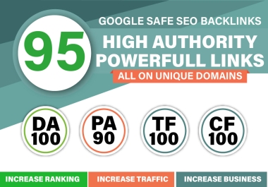 boost your ranking to top by friendly 95 SEO backlinks