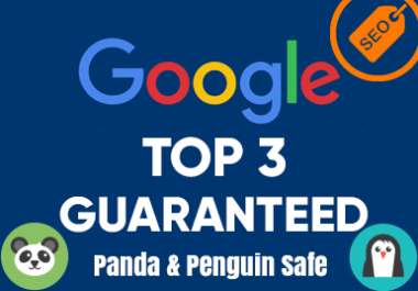 GOOGLE TOP 3 GUARANTEED SEO - November Update 2021