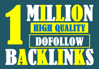10,  00,000 GSA SER Dofollow Backlinks