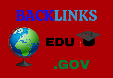 EDU and GOV Backlinks - Get High Authority PR7,  PR8 and PR9 backlinks -Build 20+ US Based