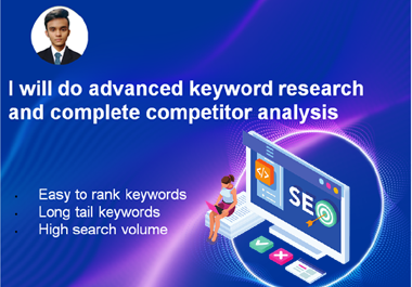 I will do best SEO keyword research for you