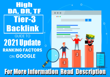 Rank 1st Page with Extreme SEO Multi-tiered link building High DA DR TF