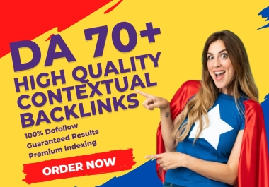 Create 1500 High quality contextual seo dofollow backlinks