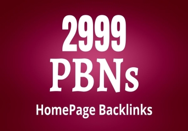 2999 Permanent blog PBN Web 2.0 Homepage Backlinks White hat SEO