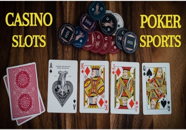 10000+ Slots-Casino-Poker-Sports-Gambling contextual Backlink and web 2.0 PBN in your Homepage