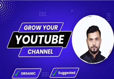 Grow Organic YoucTube chanel follower