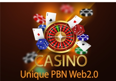 3000+ Super Casino Poker Sports Gambling related Backlink and PBN in Homepage web 2.0 high DA/PA