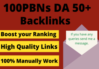 I Build 100 High PA,  DA TF,  CF Homepage PBN Backlinks for google