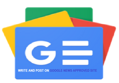 Write and Guest Post on Google News Approved Real Blog