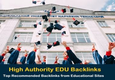 create 100 Edu Backlinks manually