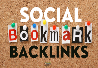 Do 120+ Social Bookmark Backlinks for your websites
