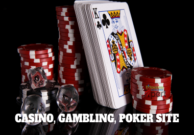 Your website Casino,  Poker,  Gambling with High DA PA 100 PBN's Backlinks