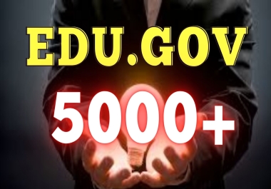 We do High quality 5000+ Edu and Gov Redirect Backlinks