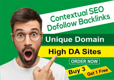 I will do 3500+ high quality contextual SEO dofollow backlinks