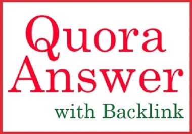 10 Quora Answer with Do follow Backlinks